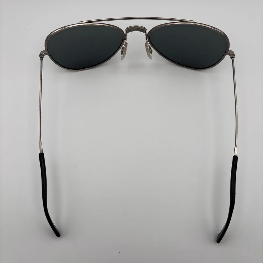 Vintage Cool-Ray‎ Polaroid Aviator Sunglasses Metal Frame Gray Lenses